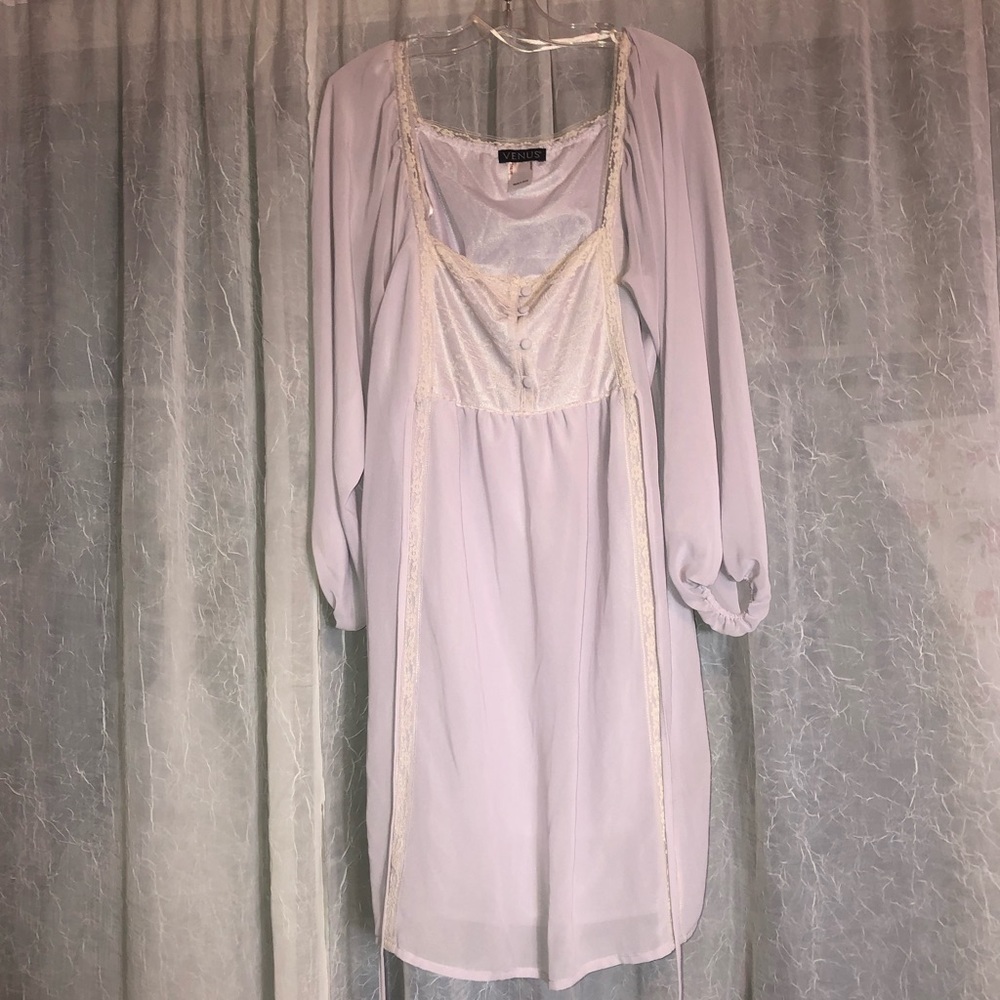 Lavender boho gypsy prairie dress size 4